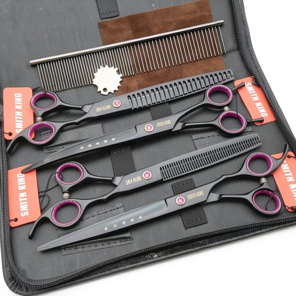 Smithking Dog Grooming Scissors Set High Quality Stainless-1