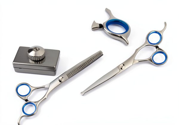 Niura Dog Grooming Scissors Stainless Steel Blue 8 in 1 Kit-3