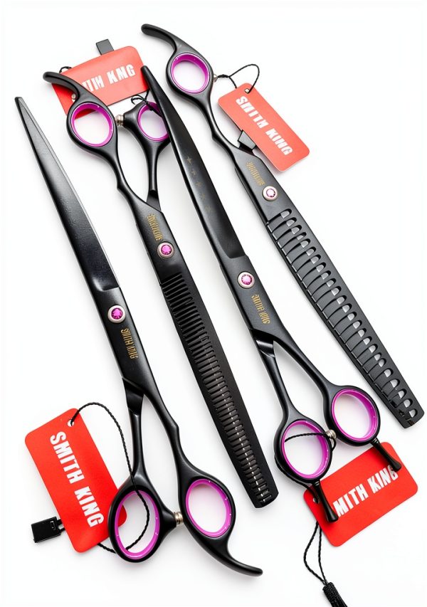 Smithking Dog Grooming Scissors Set High Quality Stainless-2