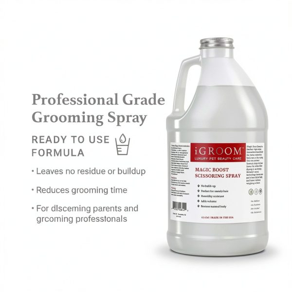 iGroom Magic Boost Scissoring Spray Pet Grooming Styler-3