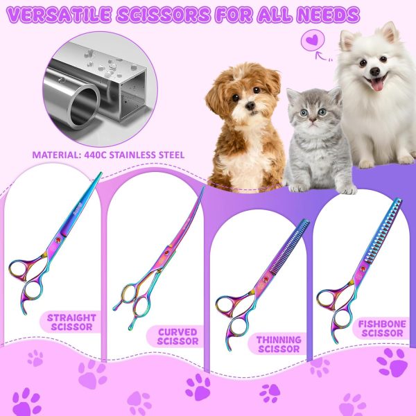 Moontay Dog Grooming Scissors Set-2