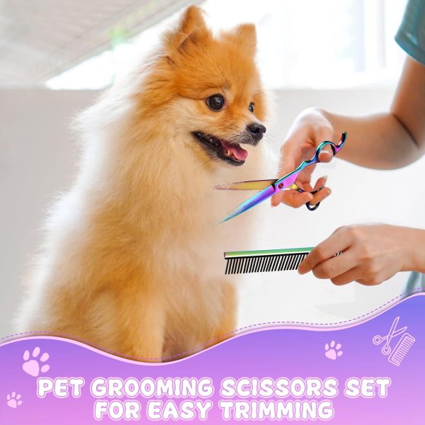 Moontay Dog Grooming Scissors Set-1