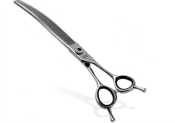 Fenice Totem Dog Grooming Scissors Stainless Steel Curved-0