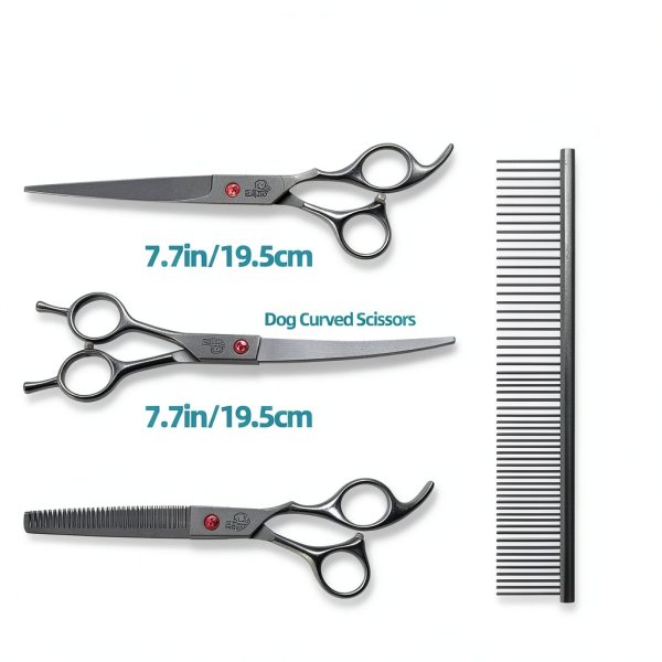 Ethyxe Dog Grooming Set Stainless Steel-1