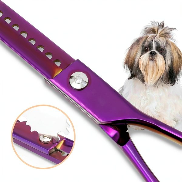 TOPGOOSE Dog Grooming Scissors Stainless Steel Ergonomic-2