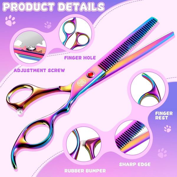 Moontay Dog Grooming Scissors Set-3