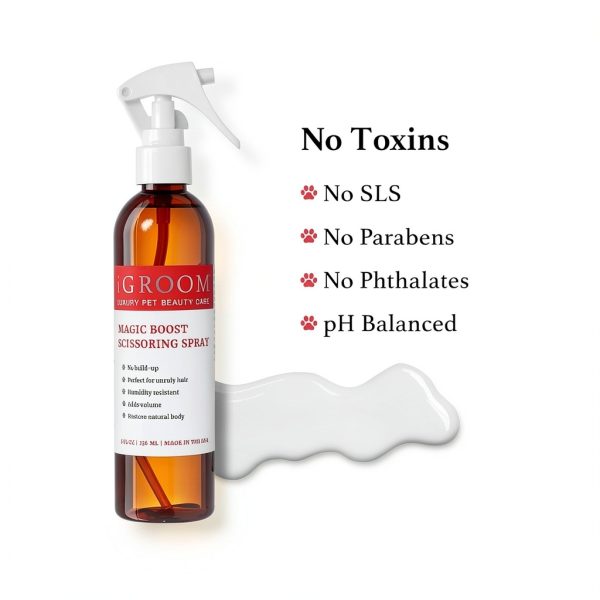 iGroom Magic Boost Scissoring Spray Pet Grooming Styler-7