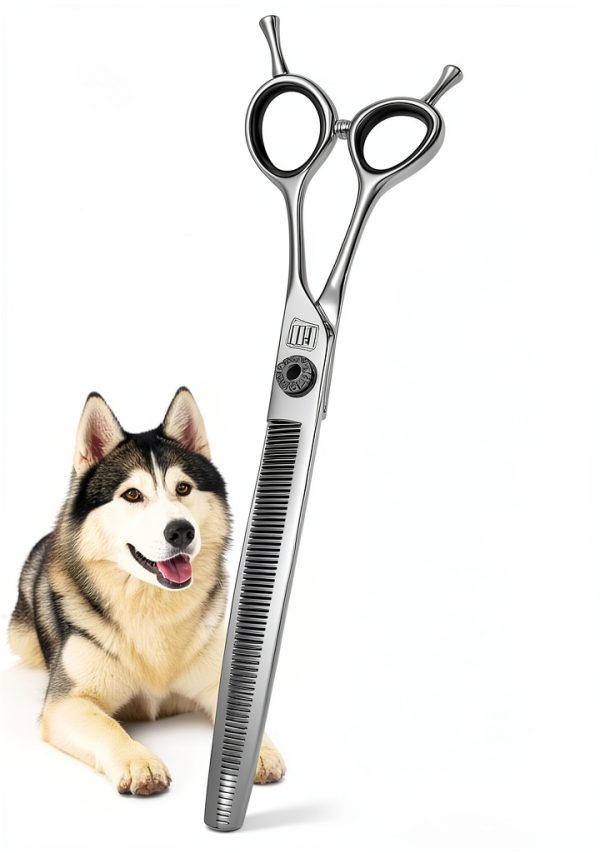 Fenice Totem Dog Grooming Scissors Stainless Steel Curved-1