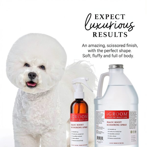 iGroom Magic Boost Scissoring Spray Pet Grooming Styler-4