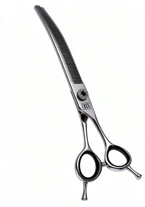 Fenice Totem Dog Grooming Scissors Stainless Steel Curved-3
