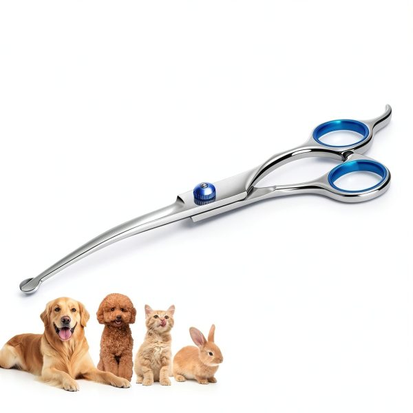 ZONEXCHIC Dog Grooming Kit Stainless Steel Scissors Self-5