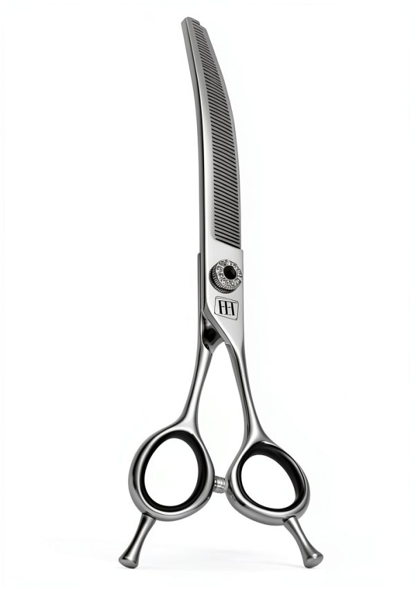 Fenice Totem Dog Grooming Scissors Stainless Steel Curved-4