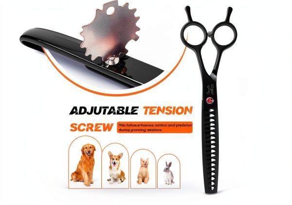 JASON Dog Grooming Scissors Stainless Steel-4