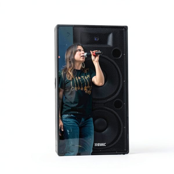 15 Inch PA DJ Speaker Seismic Audio 800W Cabinet-6