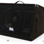 Seismic Audio 12" Floor Monitor Tweeter Speaker-0