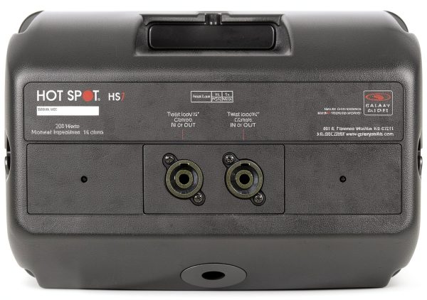 Galaxy Audio Hot Spot HS7 Bluetooth Monitor Speaker Black-2