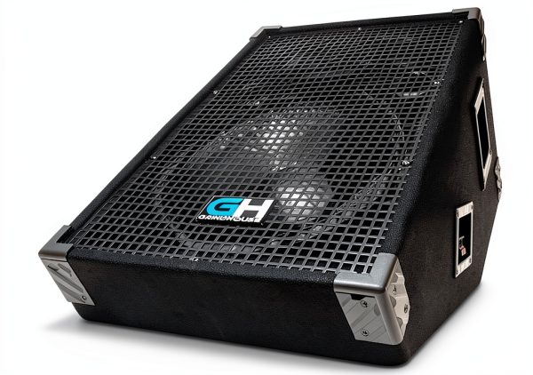 Grindhouse GH12M-Pair 12" Passive Wedge Monitors Black Industrial-3