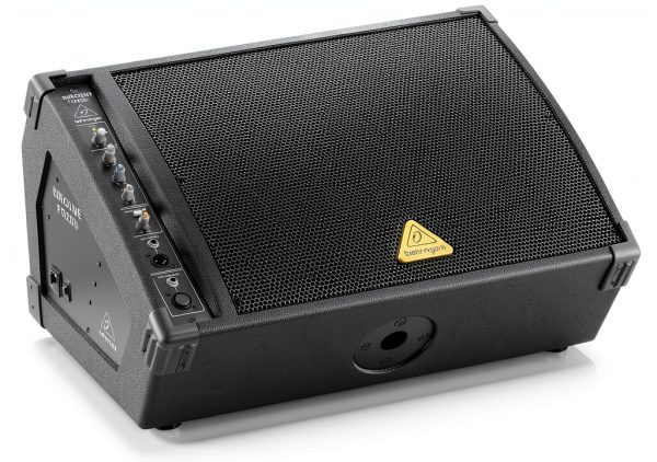 Fender 300W 2‑Way Floor‑Standing Monitor Speaker F1320D Black 12‑Inch-1