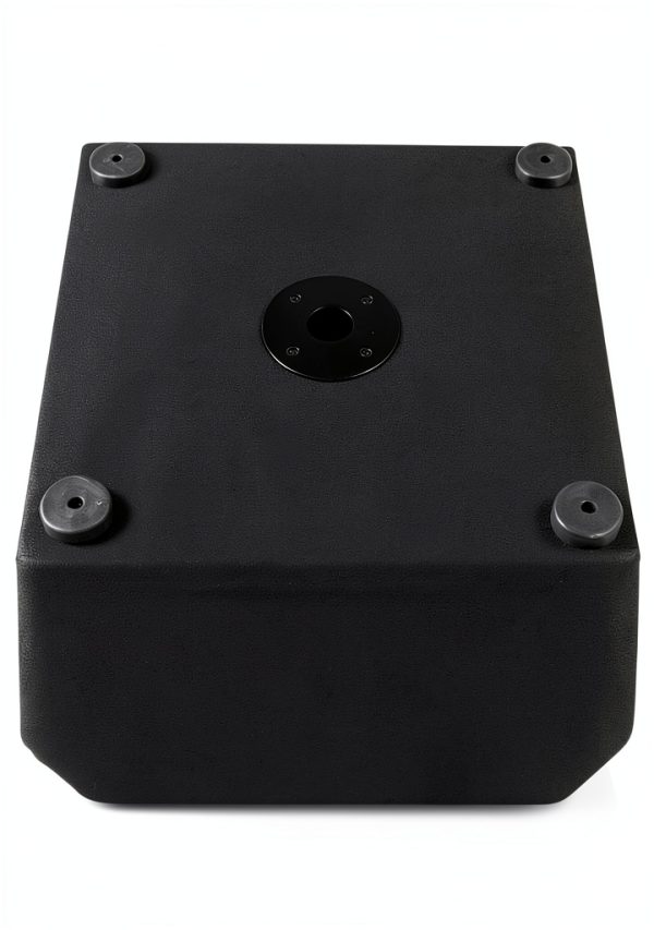 Rockville RSM12P 12" Floor Monitor Speaker – 2‑Pack Black Metal Wedge-3