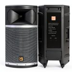 Mr DJ PRO115S 15" Floor Standing Full‑Range Speaker with 4000W PMPO-0