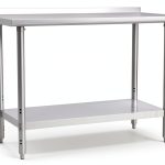 Stainless Steel Table HARDURA Prep Station with Undershelf-0